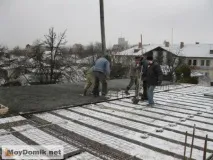 Залізобетонні перекриття своїми руками, технологія виготовлення своїми