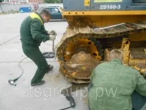 Ремонт - заміна ходової частини Shantui - Zoomlion - Komatsu ремонт