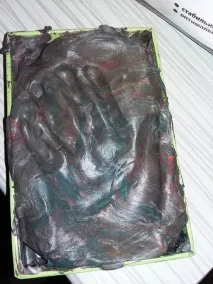 Робимо зліпок ручки ручки