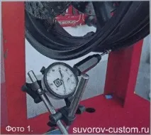 Діагностика ходівки мотоцикла після падіння діагностика