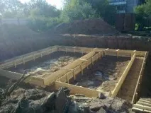 Двоповерховий цегляний будинок з підвалом та гаражем, Пермський форум цегляний
