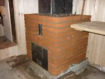 Як обкласти металеву піч цеглою в лазні, оздоблення та облицювання лазні
