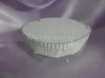 Як зробити Кошик з астрами з цукерок своїми руками кошик