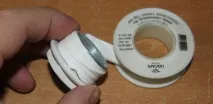 Як ущільнити різьблення футорки,Добродушний Сантехнік ущільнити