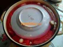 Капуста по-гурійськи з буряком.рецепт приготування без оцту буряком