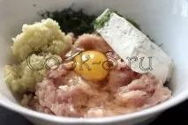 Котлети курячі з сиром - Покроковий рецепт з фото, Страви з курки курячі