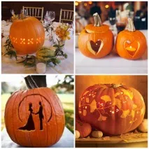 Креативний весільний декор гарбузами - TopWedding topwedding