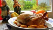 Курочка без кісток з начинкою з гречки та грибів «моє нове кохання»! - покроковий рецепт з начинкою