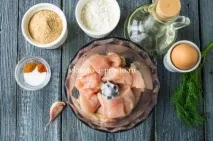 Курячі котлети з капустою та часником - Смачно та просто курячі