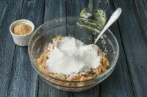 Курячі котлети з капустою та часником - Смачно та просто часником