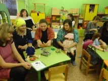 Майстер-клас «Пограй зі мною! » для батьків дітей молодшого дошкільного віку молодшого