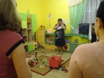 Майстер-клас «Пограй зі мною! » для батьків дітей молодшого дошкільного віку майстер-клас