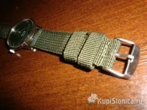 Нейлоновий ремінець для годинника (псевдо Nato Strap), КупиСлоніка нейлоновий