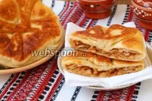 Плацинди з капустою рецепт з фото. капустою