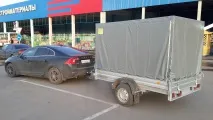 Причіп МЗСА 817702 для перевезення вантажів та для використання як будиночок у подорожах та на мзса
