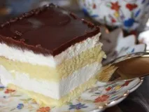 Пташине молоко - з бісквітного тіста - покроковий рецепт з фото на пташине