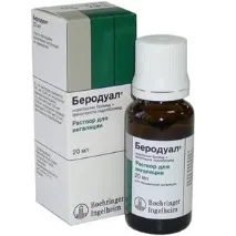 Розчин для інгаляції Boehringer Ingelheim Беродуал - «Допомагає при лікуванні бронхітів та для зняття boehringer