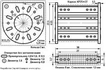 Саморобні ребристі каркаси для котушок індуктивності ребристі