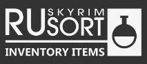 RuSort Inventory Items - Моди для Skyrim rusort