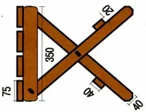 Складаний стілець для дачника своїми руками складаний