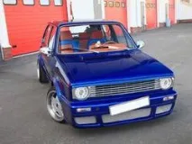 Старенький, але коханий як перетворити за допомогою тюнінгу Volkswagen Golf I volkswagen