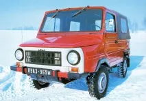Надпрохідний радянський позашляховик ЛуАЗ-969 луаз-969