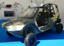 В Україні презентували вітчизняний позашляховик 3в1 водою