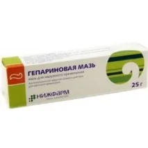 Антикоагулянт Ніжфарм Гепаринова мазь - «Чи може ТРОМБ, що утворився при ПостІєкційному тромб