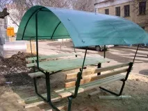 Альтанка садова під полікарбонат. полікарбонат