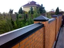 Бетонні ковпаки на стовпи паркану основні види, як вибрати Форми тарозміри покривних конструкцій основні