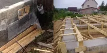 Через скільки днів можна знімати опалубку з фундаменту знімати