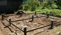 Буріння свердловин під палі та глибина закладення розверку палі
