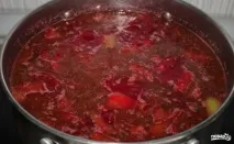 Борщ із яловичини - покроковий рецепт з фото на борщ