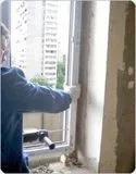 Etapele lucrărilor de instalare la instalarea unei noi ferestre din PVC