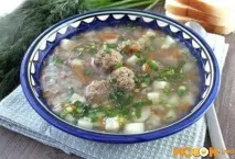 Гречаний суп з фрикадельками – рецепт з фото приготування в мультиварці фрикадельками