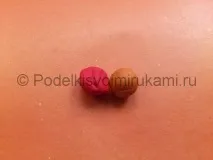 Як зліпити кекси із пластиліну зліпити