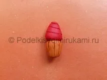Як зліпити кекси із пластиліну кекси