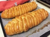 Куліб’яка з яйцем і зеленою цибулею, Марусина скарбничка рецептів марусина