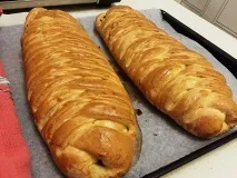 Куліб’яка з яйцем і зеленою цибулею, Марусина скарбничка рецептів куліб
