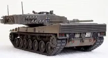 Leopard 2A4 - стендові моделі, військова мініатюра leopard