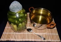 Мариновані огірки з аспірином на зиму. зиму
