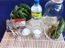 Мариновані огірки з аспірином на зиму. огірки