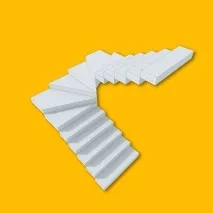 Сходи з газобетонних блоків Ytong, сходи з газоблоків, продаж, монтаж сходи