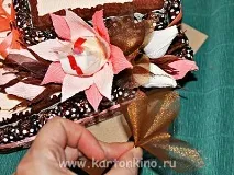 Майстер-клас як зробити торт із цукерок цукерок