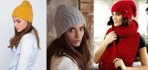 Модні трикотажні шапки осінь-зима 2016-2017 – фото ідеї модні
