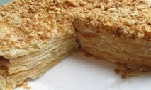 Наполеон рецепт на сковороді варіант швидкого торта сковороді