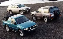 Opel Frontera - технічні характеристики, огляд, ціна, АвтоБілявців - автомобілі всіх часів і характеристики