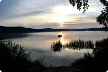 Озеро Інголь у Красноярському краї, Чудеса природи озеро