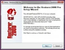 Програма Restorer 2000 pro відновлення файлів restorer