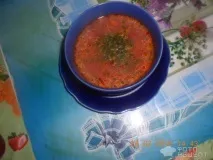 Рецепт Борщ український, по-закарпатськи, з квашеною капустою та квасолею український